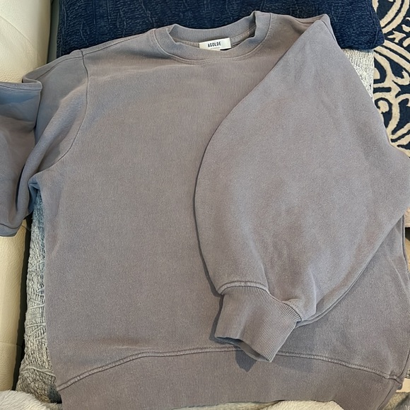 AGOLDE Thora Sweatshirt - size M - Picture 7 of 13